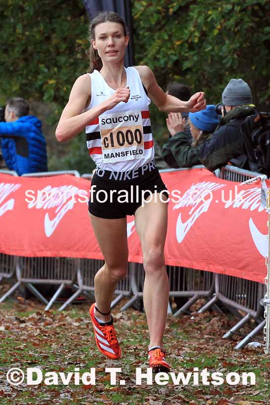 Senior Women, 2022 National Cross Country Relays, Berry Hill Park, Mansfield.  Photo: David T. Hewitson/Sports for All Pics